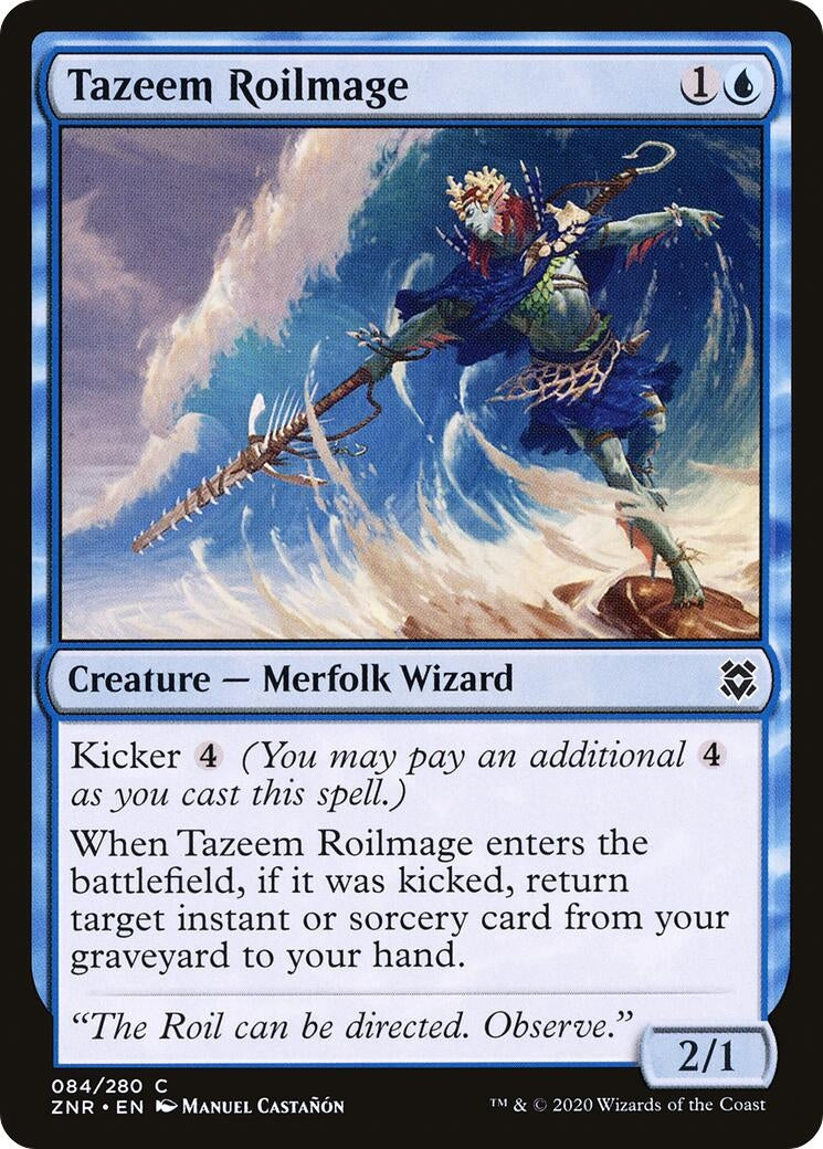 Tazeem Roilmage (84) [ZNR] - MTG Single