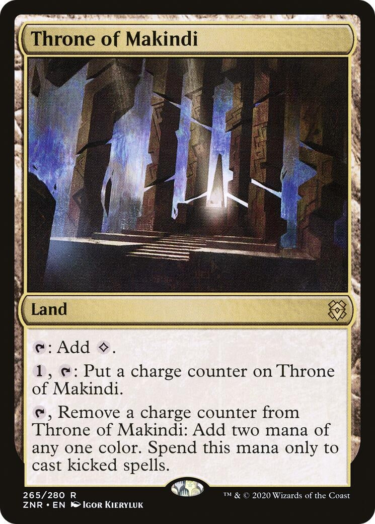 Throne of Makindi (265) [ZNR] - MTG Single