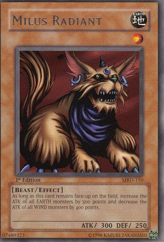 Milus Radiant (110) (MRD) - YuGiOh Single