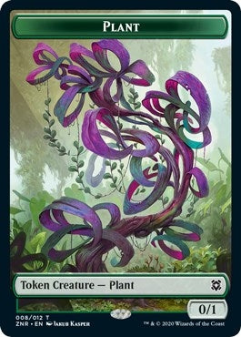 Plant Token (0) [ZNR] - MTG Single