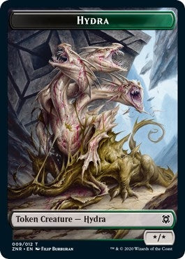 Hydra Token (0) [ZNR] - MTG Single