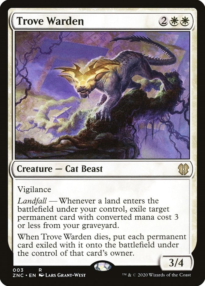 Trove Warden (3) [ZNC] - MTG Single