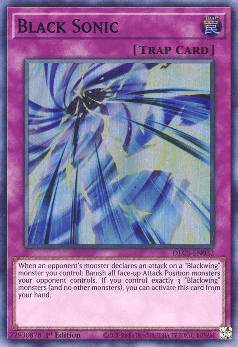 Black Sonic (Blue) (32) (DLCS) - YuGiOh Single
