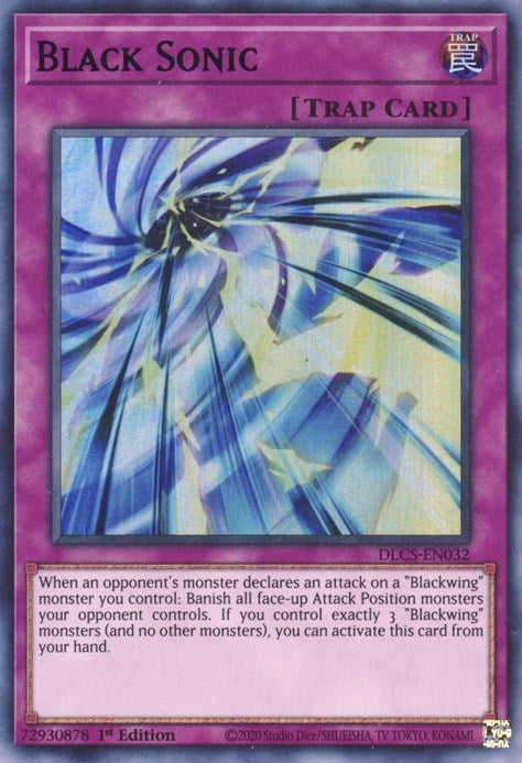 Black Sonic (Purple) (32) (DLCS) - YuGiOh Single