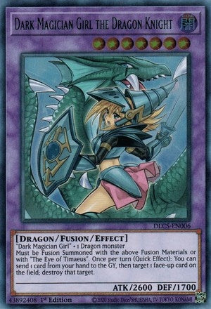 Dark Magician Girl the Dragon Knight (Alternate Art) (6) (DLCS) - YuGiOh Single