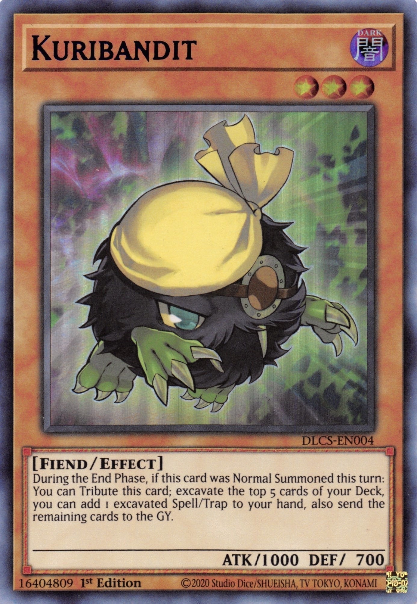 Kuribandit (Blue) (4) (DLCS) - YuGiOh Single