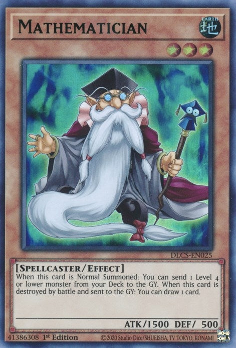 Mathematician (Green) (25) (DLCS) - YuGiOh Single