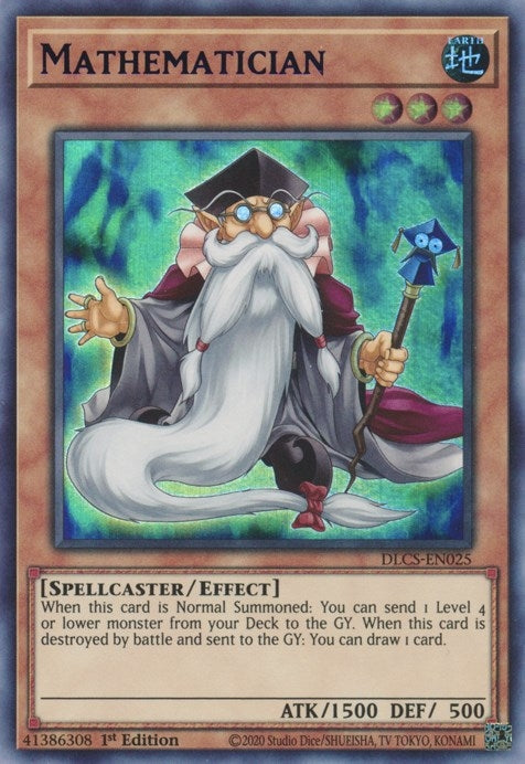 Mathematician (Purple) (25) (DLCS) - YuGiOh Single