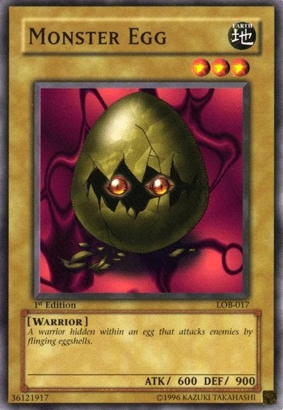 Monster Egg (17) (LOB) - YuGiOh Single
