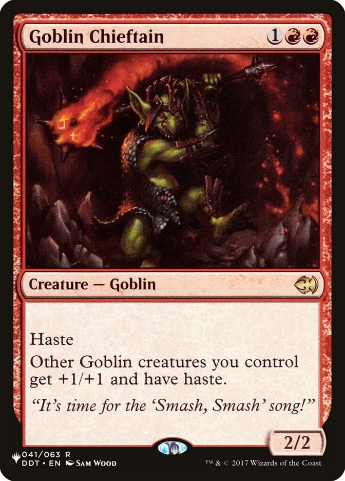 Goblin Chieftain (41) [LIST] - MTG Single
