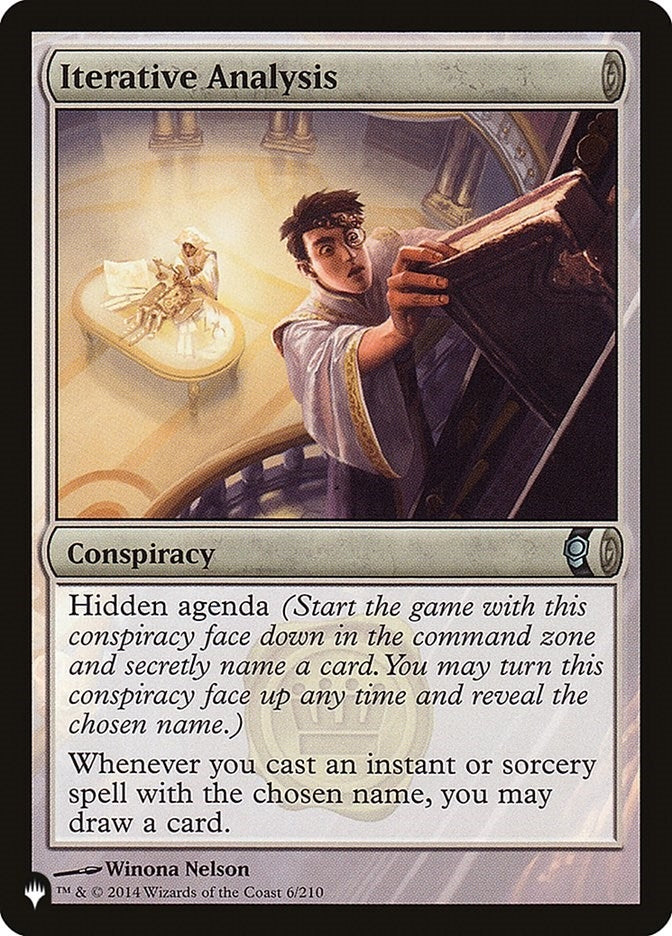 Iterative Analysis (6) [LIST] - MTG Single