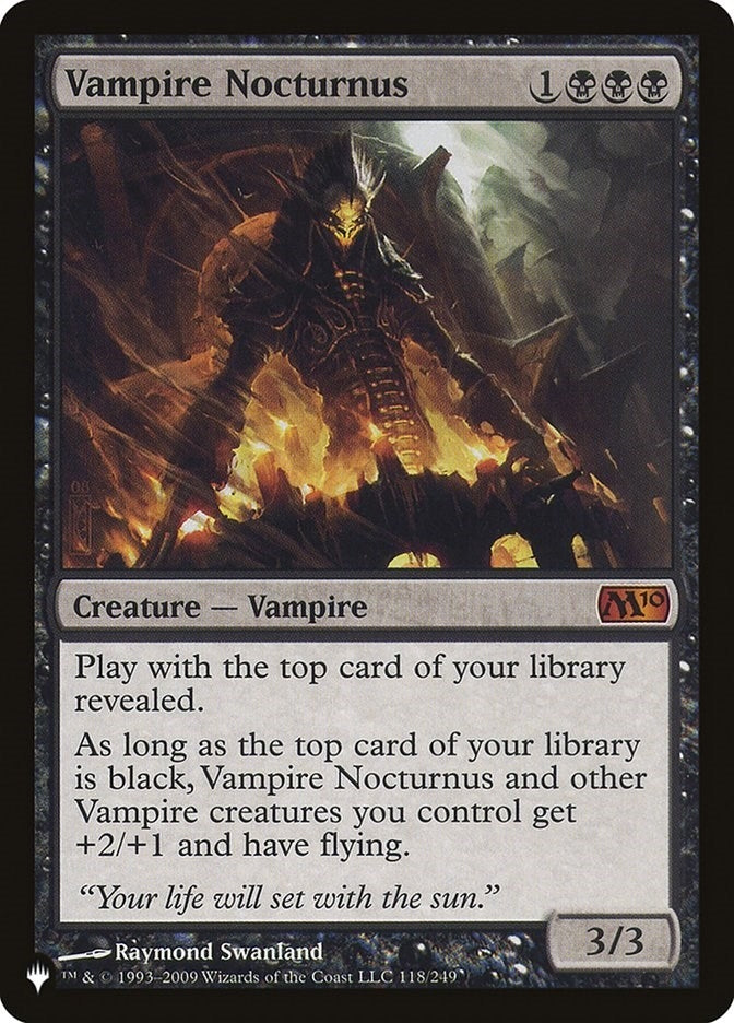 Vampire Nocturnus (118) [LIST] - MTG Single
