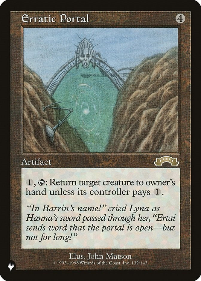 Erratic Portal (132) [LIST] - MTG Single