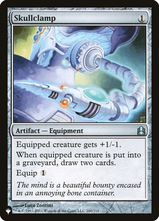 Skullclamp (CMD) (260) [LIST] - MTG Single