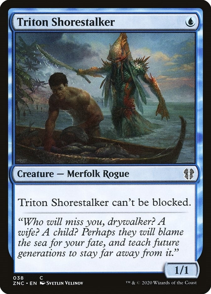 Triton Shorestalker (38) [ZNC] - MTG Single