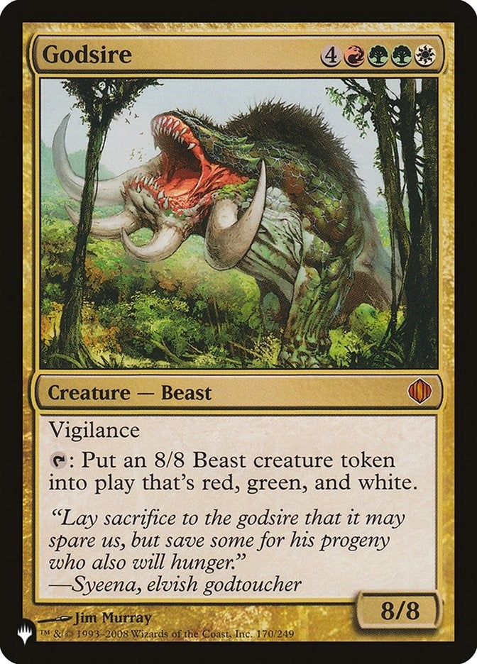 Godsire (170) [LIST] - MTG Single
