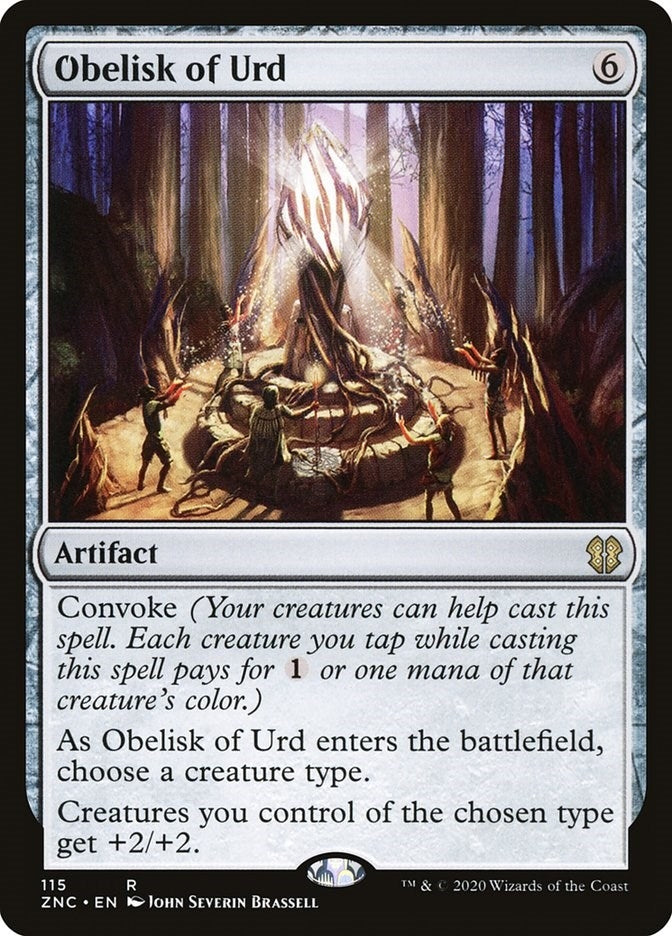 Obelisk of Urd (115) [ZNC] - MTG Single