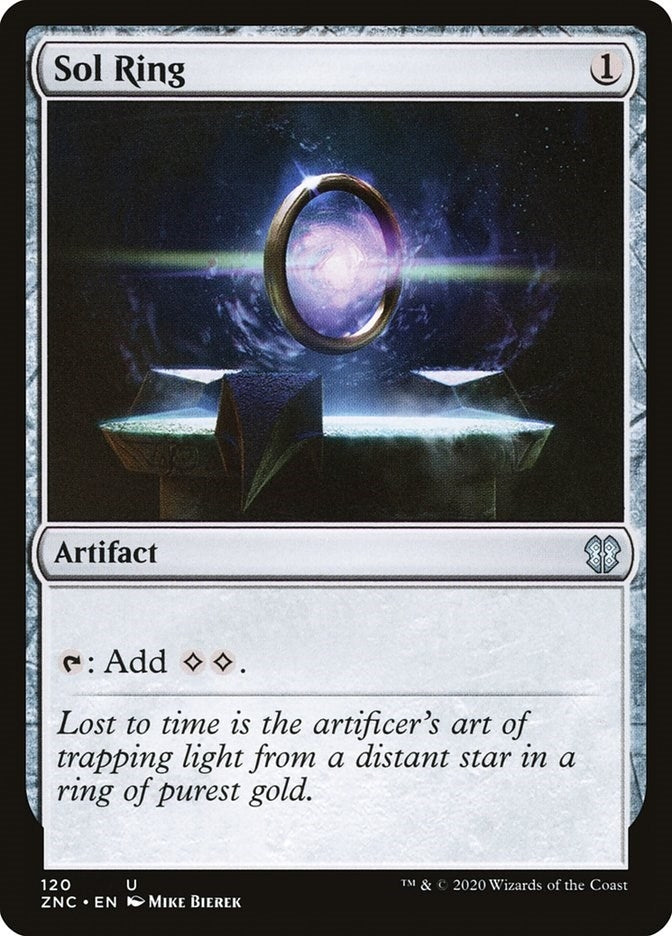 Sol Ring (120) [ZNC] - MTG Single