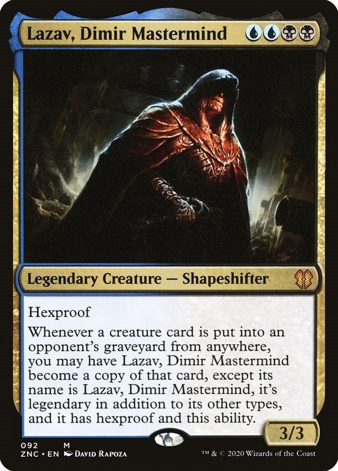 Lazav Dimir Mastermind (92) [ZNC] - MTG Single