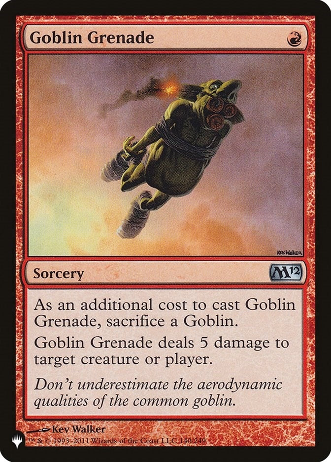 Goblin Grenade (140) [LIST] - MTG Single