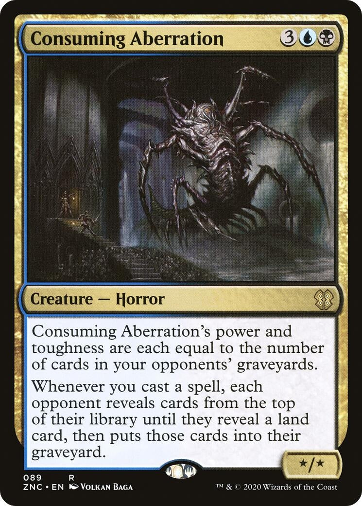 Consuming Aberration (89) [ZNC] - MTG Single