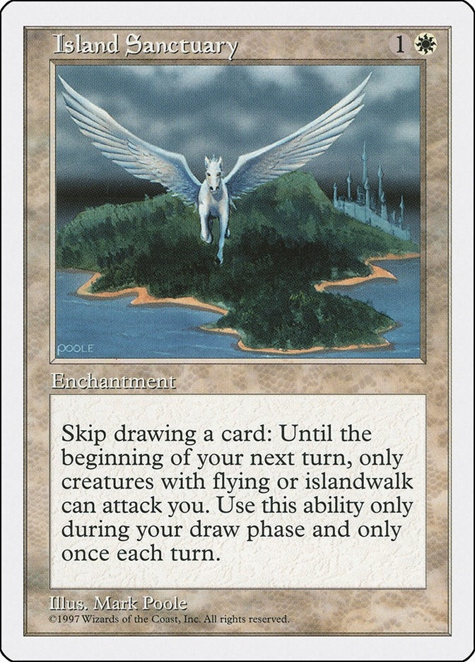 Island Sanctuary [5ED] - MTG Single