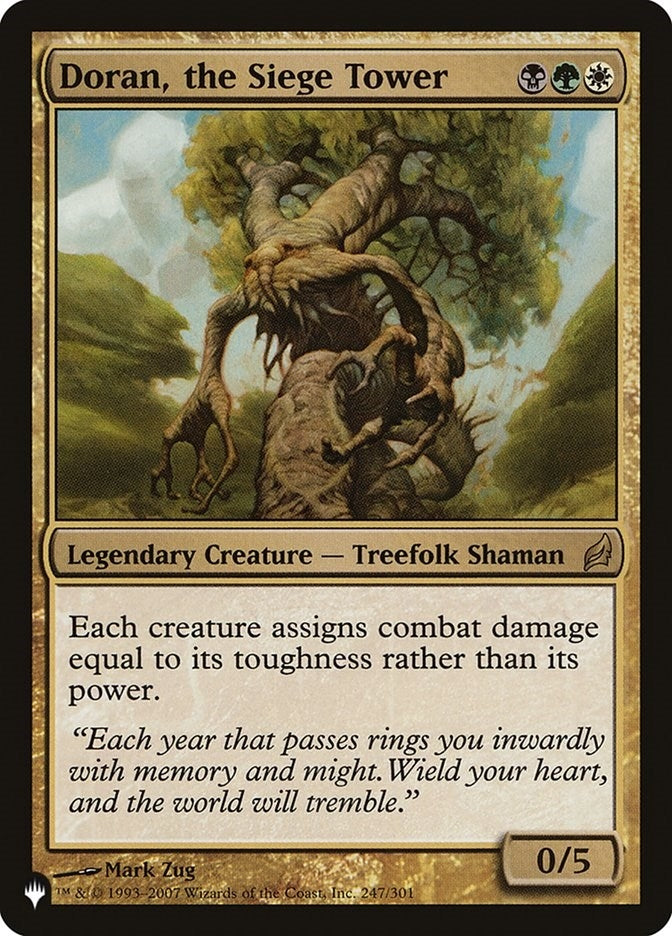 Doran the Siege Tower (247) [LIST] - MTG Single