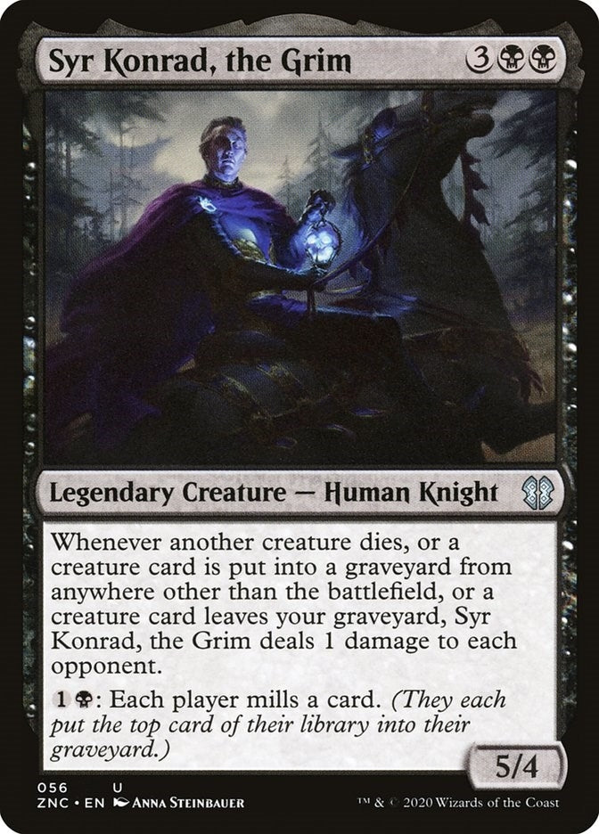 Syr Konrad the Grim (56) [ZNC] - MTG Single