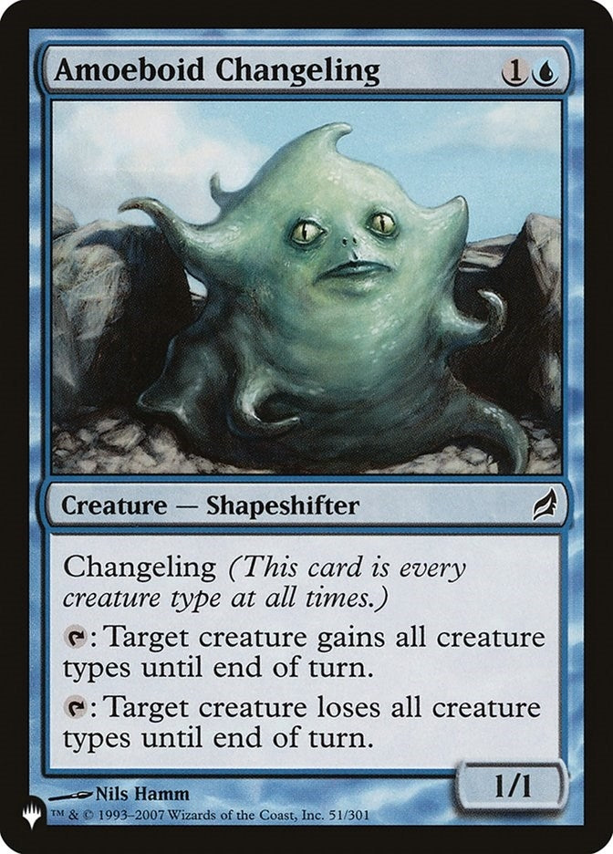 Amoeboid Changeling (51) [LIST] - MTG Single