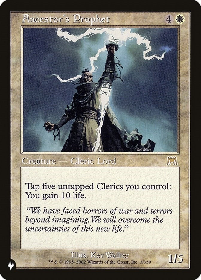 Ancestor’s Prophet (3) [LIST] - MTG Single