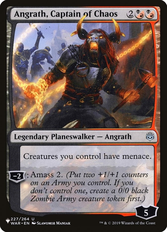 Angrath Captain of Chaos (227) [LIST] - MTG Single