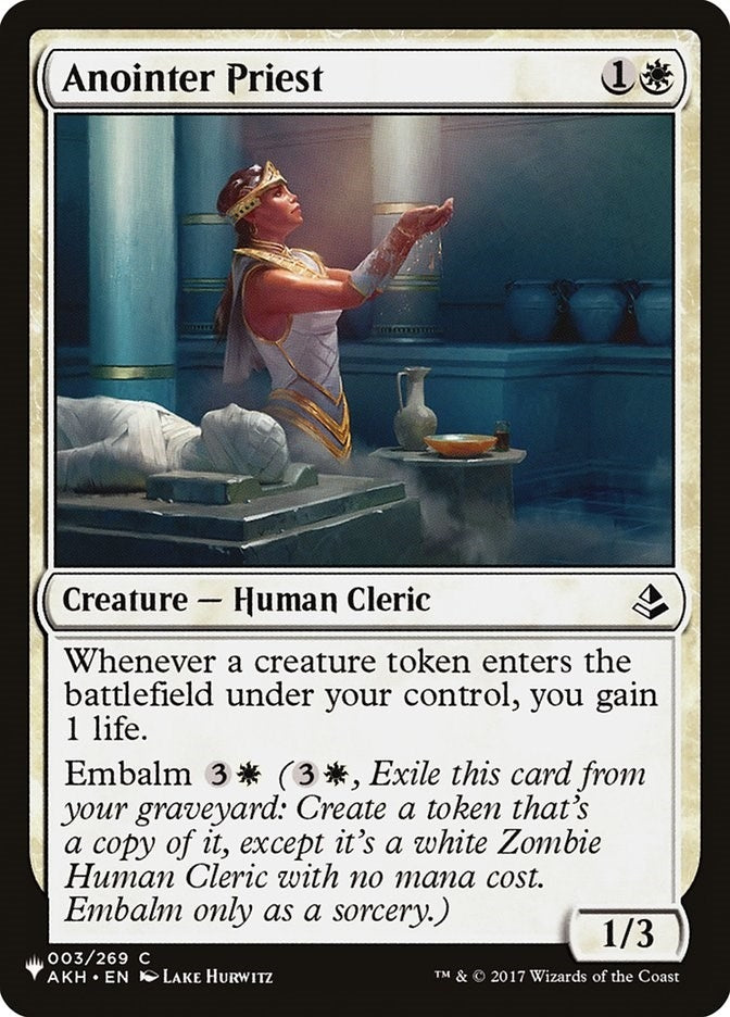 Anointer Priest (3) [LIST] - MTG Single