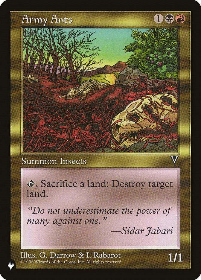 Army Ants [LIST] - MTG Single