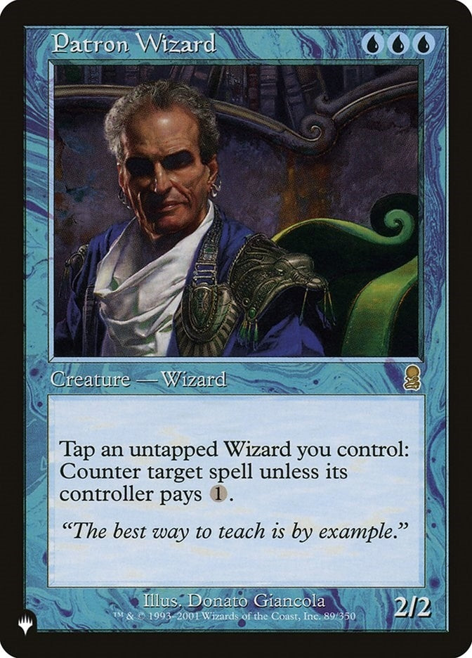 Patron Wizard (89) [LIST] - MTG Single