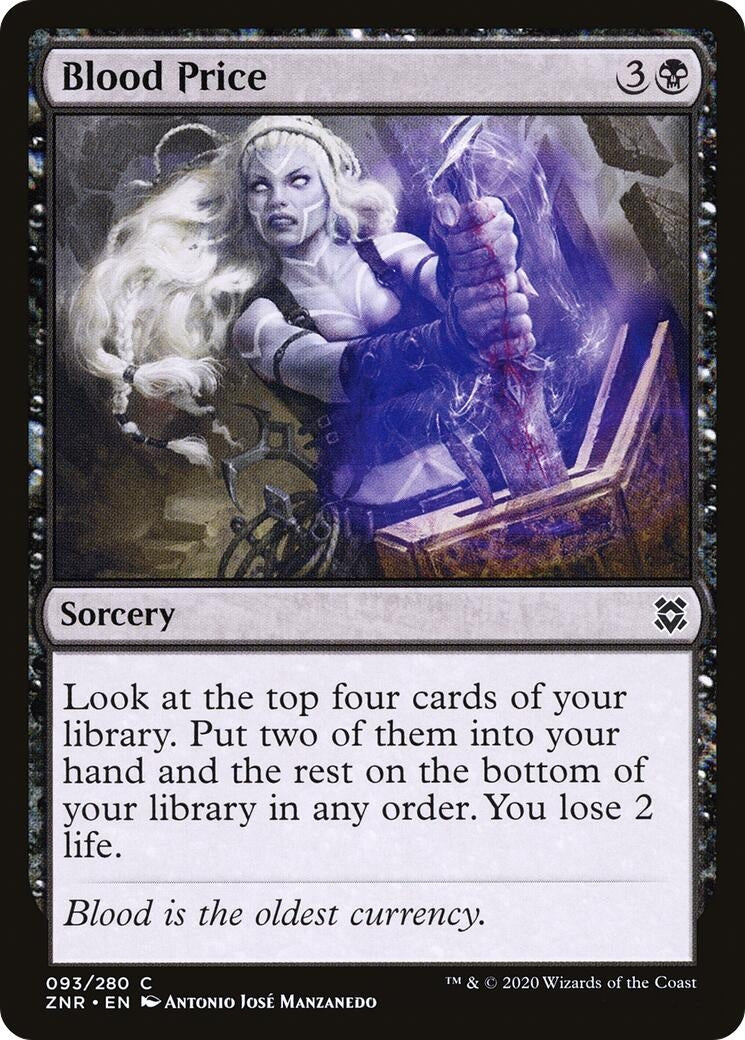 Blood Price (93) [ZNR] - MTG Single