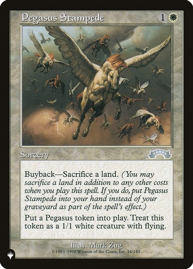 Pegasus Stampede (14) [LIST] - MTG Single