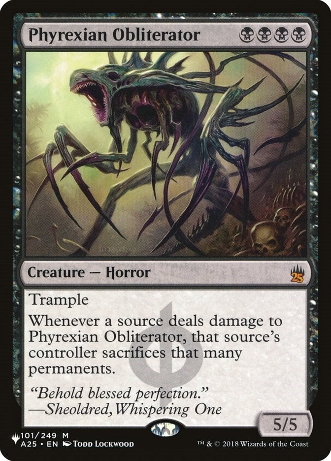 Phyrexian Obliterator (101) [LIST] - MTG Single