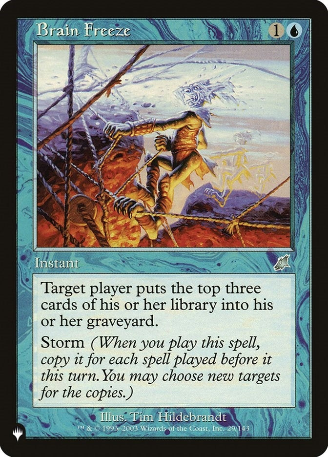 Brain Freeze (29) [LIST] - MTG Single