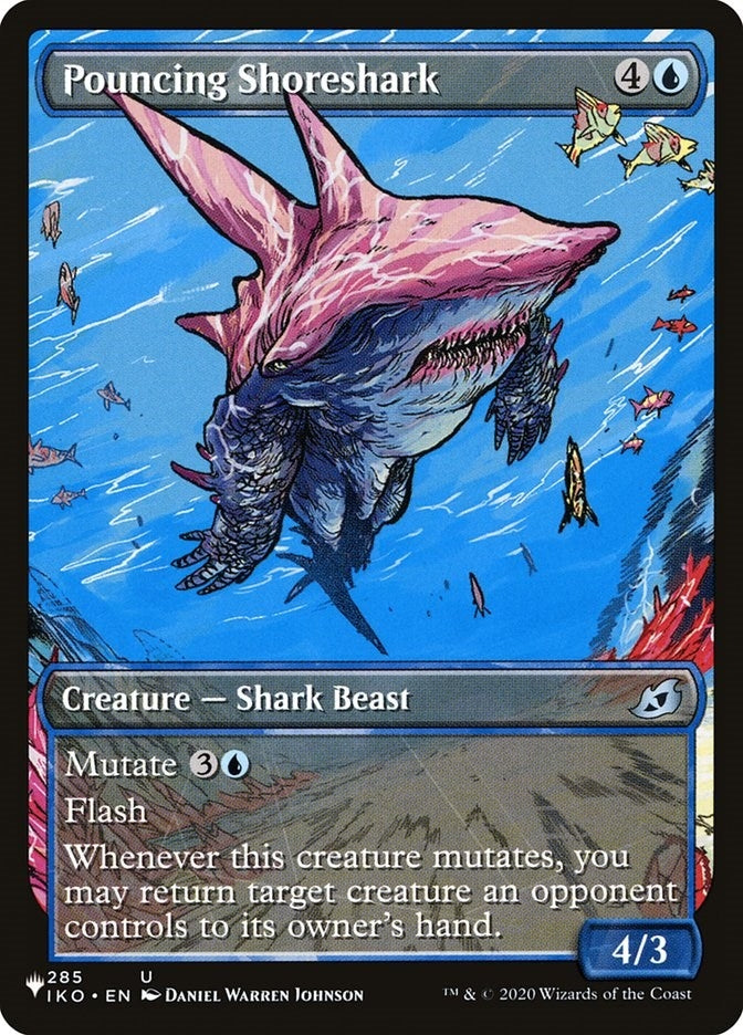 Pouncing Shoreshark (Showcase) (285) [LIST] - MTG Single