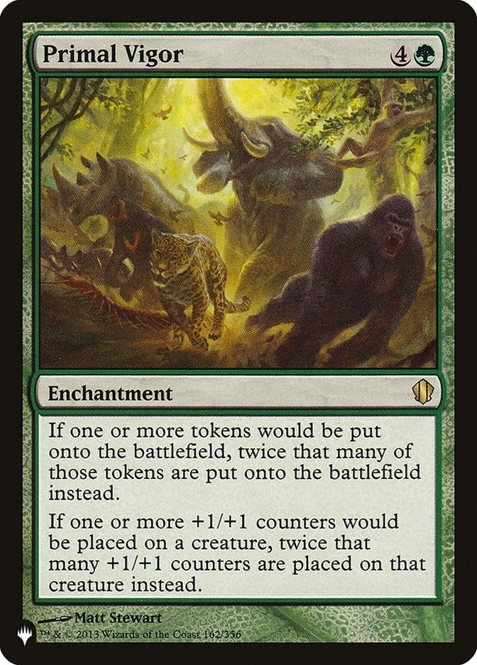 Primal Vigor (162) [LIST] - MTG Single