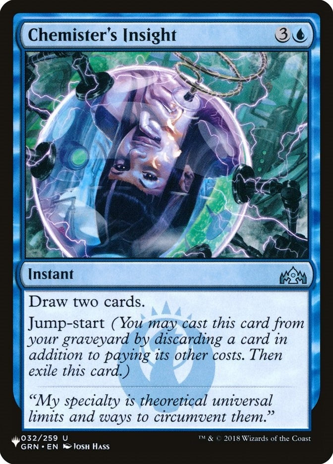 Chemister’s Insight (32) [LIST] - MTG Single