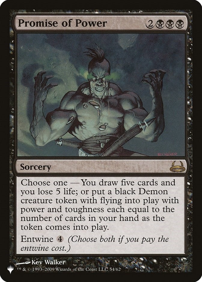 Promise of Power (54) [LIST] - MTG Single