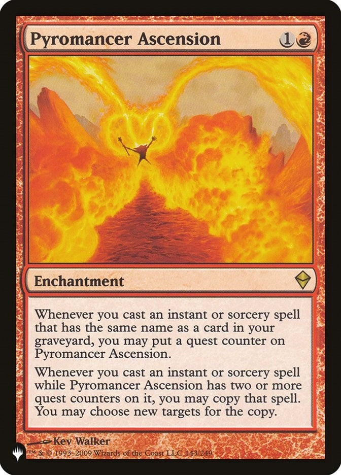 Pyromancer Ascension (143) [LIST] - MTG Single