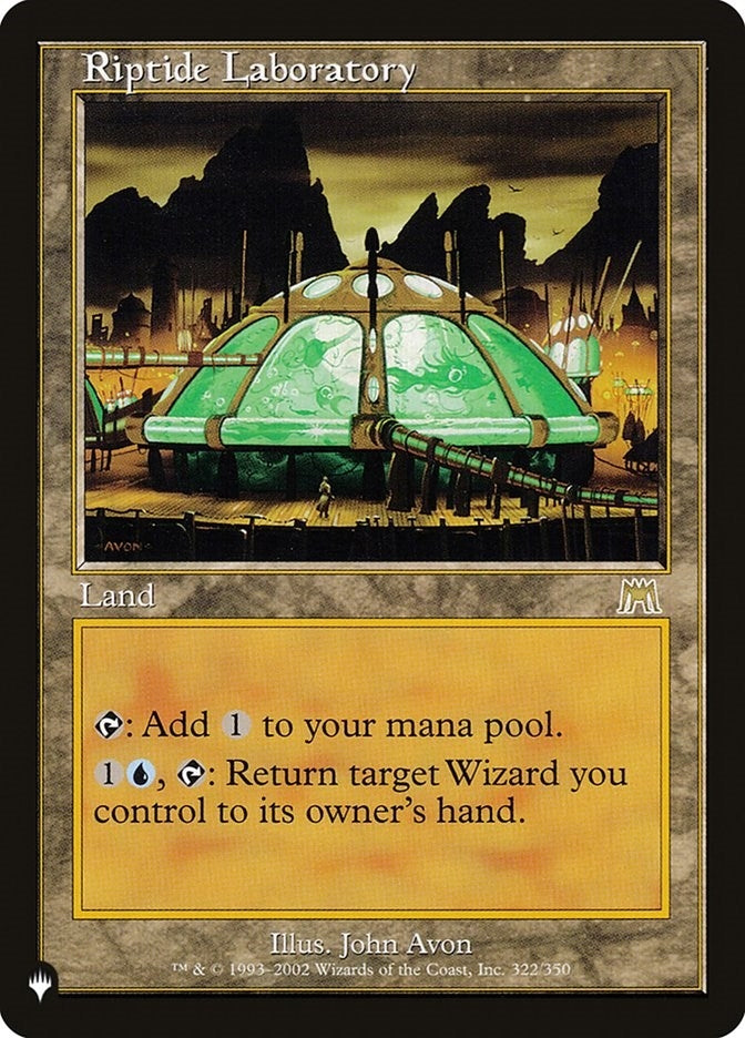 Riptide Laboratory (322) [LIST] - MTG Single