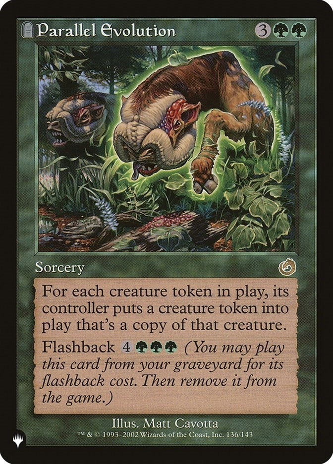 Parallel Evolution (136) [LIST] - MTG Single