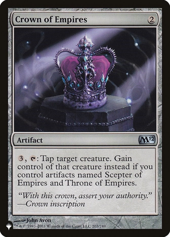 Crown of Empires (203) [LIST] - MTG Single