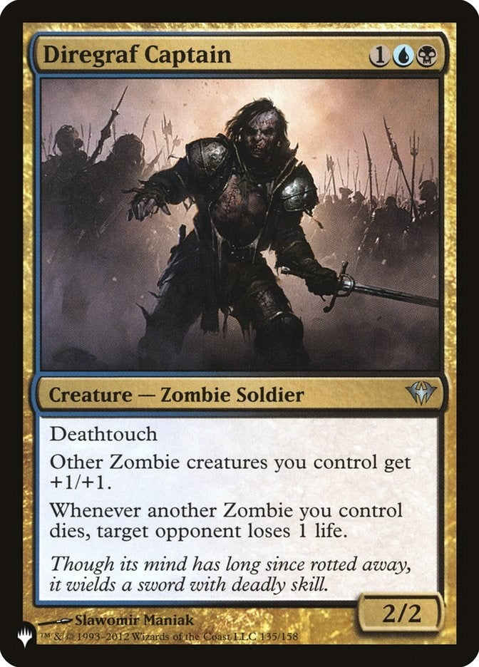 Diregraf Captain (135) [LIST] - MTG Single