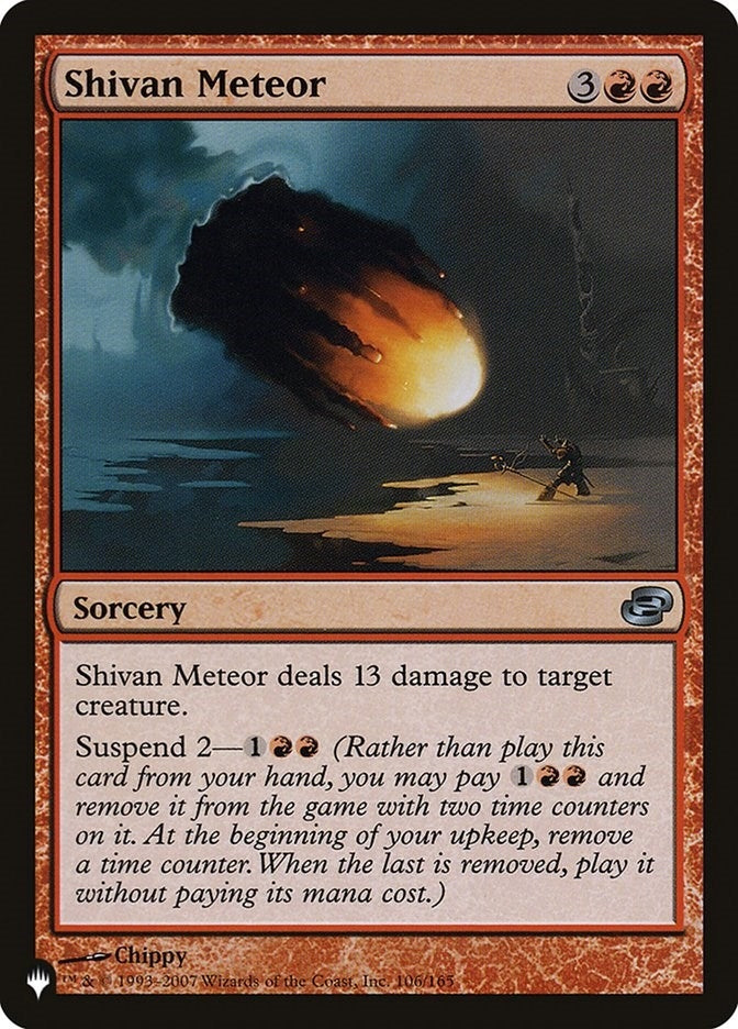 Shivan Meteor (106) [LIST] - MTG Single