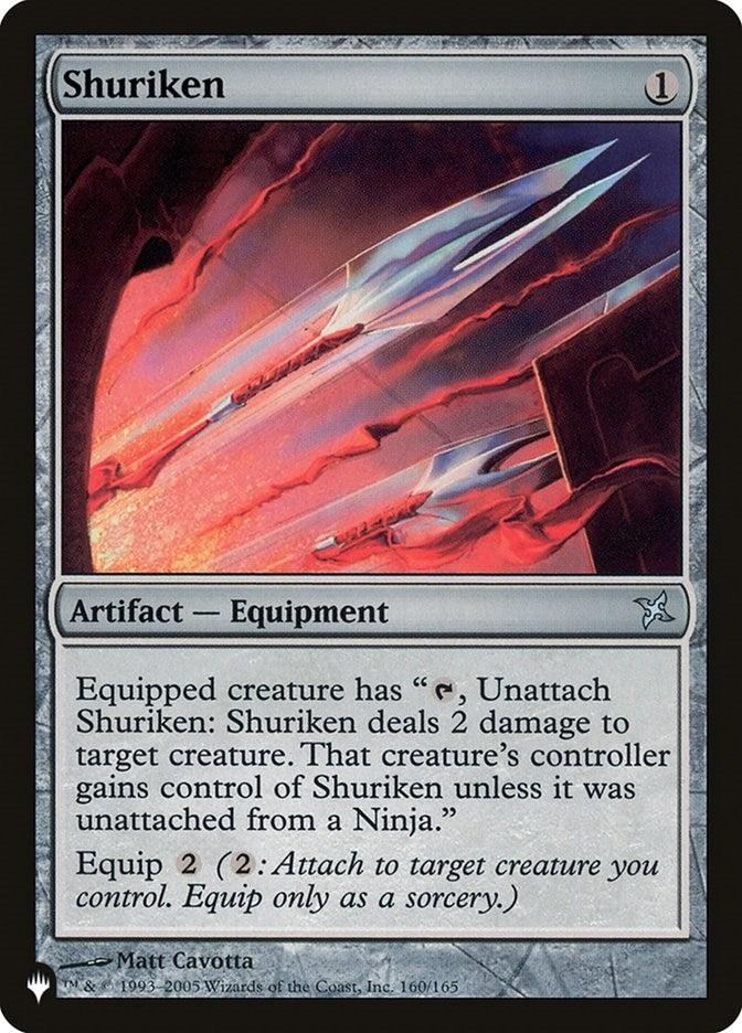 Shuriken (160) [LIST] - MTG Single
