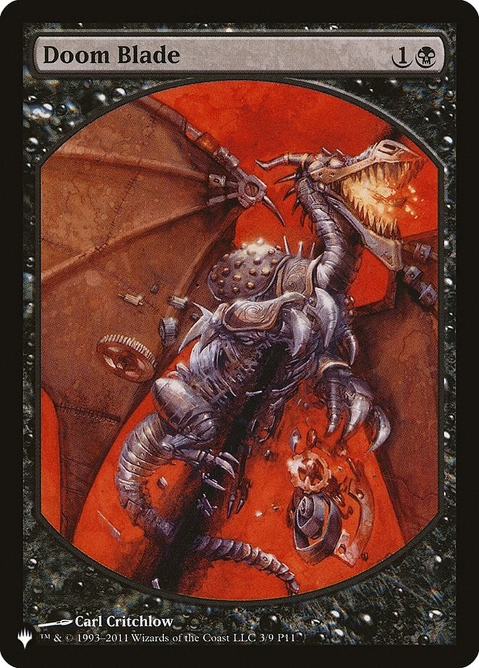 Doom Blade (3) [LIST] - MTG Single